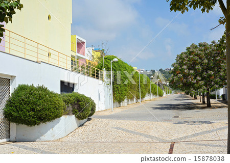 Colorful modern apartment blocks 15878038