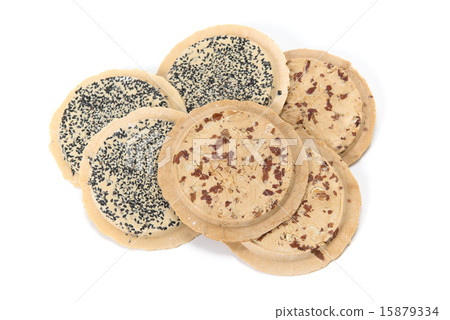 Nanbu Senbei, a cheap snack from Aomori Prefecture in the Tohoku region Nanbu Senbei, a cheap snack from Aomori Prefecture in the Tohoku region 15879334