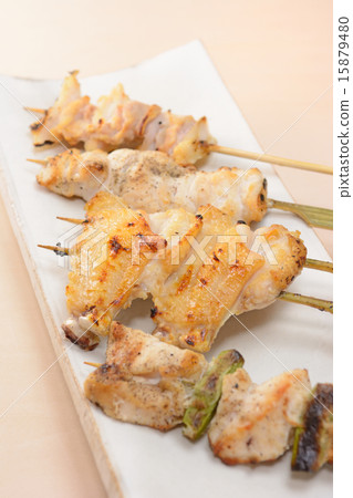 Assorted delicious yakitori 15879480