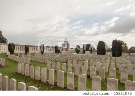 cemetery soldiers in World War I Flanders Belgium 15881076