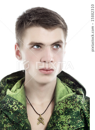 Military Man Portrait Military Man Portrait 15882310