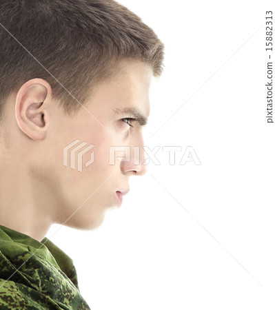 Military Man Portrait Military Man Portrait 15882313
