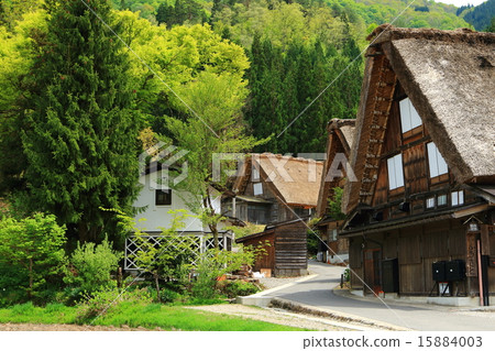 Spring Shirakawa Town 15884003