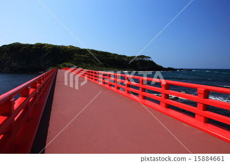 Echizen Coast Oshima and Oshima bridge 15884661