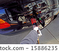 Refueling self-service gas station 15886235