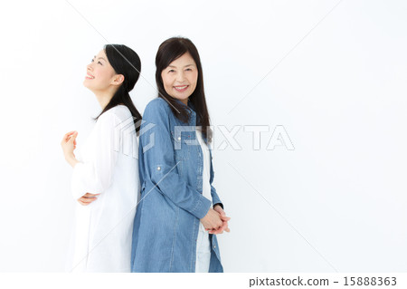 Parent and child back to back Parent and child back to back 15888363