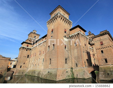 Castle of Ferrara, unesco world heritage, Italy Castle of Ferrara, unesco world heritage, Italy 15888662