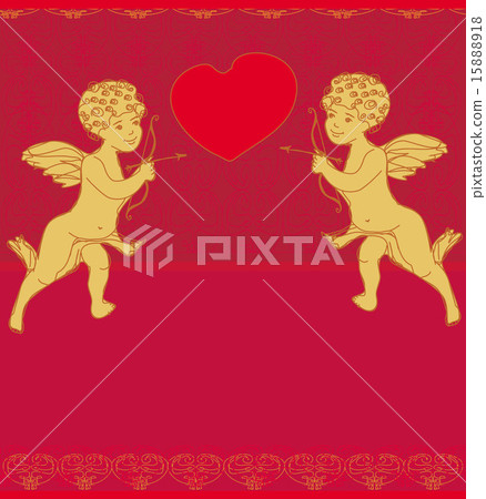 happy valentine's day card with cupid happy valentine's day card with cupid 15888918