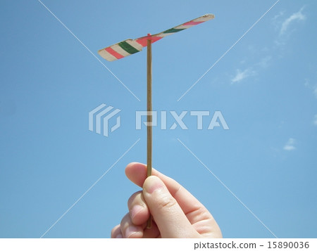 Blue Sky and Bamboo Dragonfly 15890036