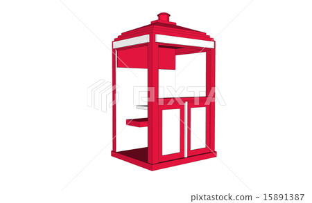 red vintage guardhouse red vintage guardhouse 15891387