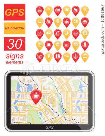 Global Positioning System Infographic  15891667