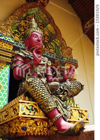 Statue of Thai style guardian angel 15891929