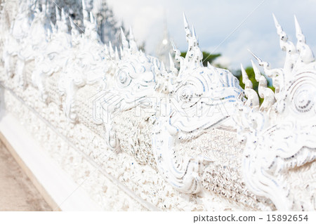 Wat Rong Khun (White temple) in Chiang Rai  15892654