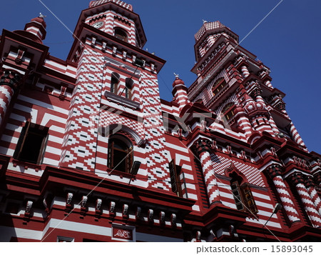 斯里蘭卡/科倫坡/ Jami ul Alpha清真寺 斯里蘭卡/科倫坡/ Jami ul Alpha清真寺 15893045