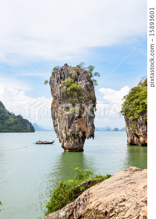 High angle view Khao Tapu island 15893601