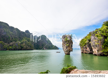 High angle view Khao Tapu island 15893602