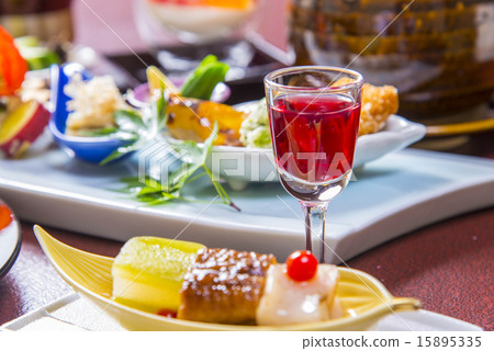 Aperitif and Japanese food Aperitif and Japanese food 15895335