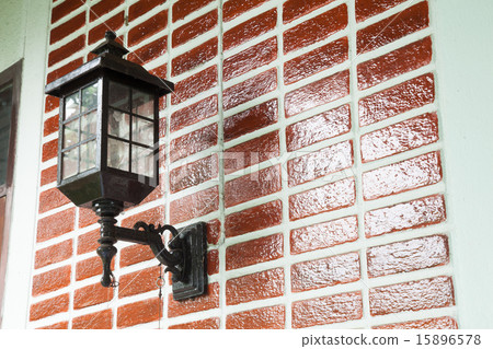 Lamp on the wall. 15896578