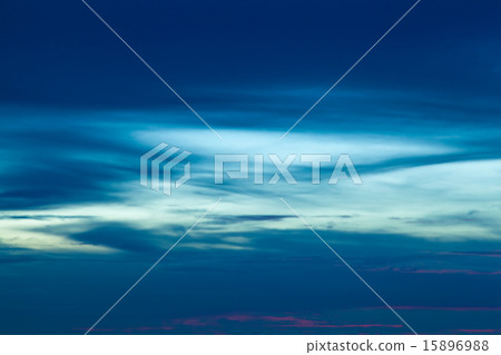 evening sky. 15896988