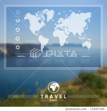 Landscape infographic Landscape infographic 15897100