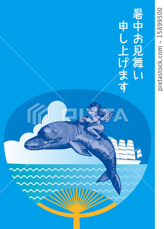 Angel 's hot weather sympathy on a dolphin 15899500