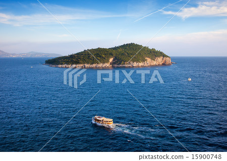 Lokrum Island in Croatia at Sunset Lokrum Island in Croatia at Sunset 15900748