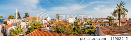Larnaca. Cyprus. Panorama of old town Larnaca. Cyprus. Panorama of old town 15902945