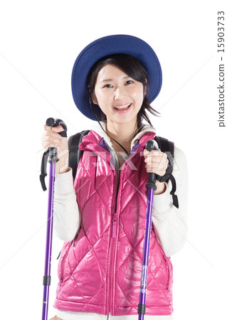 Mountain Girl Stock 15903733