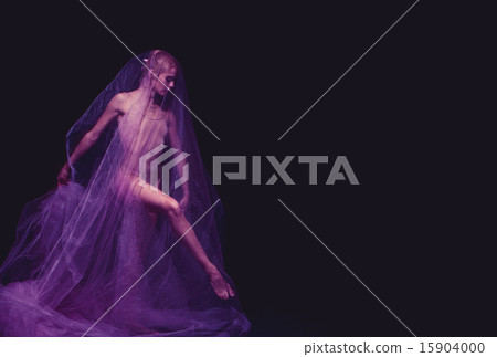 photo as art - a sensual and emotional dance of beautiful ballerina through the veil photo as art - a sensual and emotional dance of beautiful ballerina through the veil 15904000