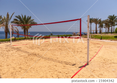 Beach at the luxury hotel, Sharm el Sheikh, Egypt 15904342