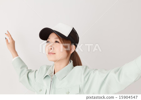 hand gesture, distributor, blue collar worker 15904547