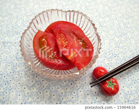 美味的冰鮮西紅柿 15904616