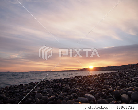 日落海灘 15905722
