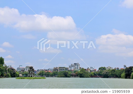 Hoan Kiem Lake in Hanoi, Vietnam Hoan Kiem Lake in Hanoi, Vietnam 15905939