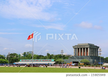 胡志明寺在河內，越南 15905949