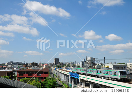 05系列藍天和Ukifuku和東京地鐵千代田線 05系列藍天和Ukifuku和東京地鐵千代田線 15906328