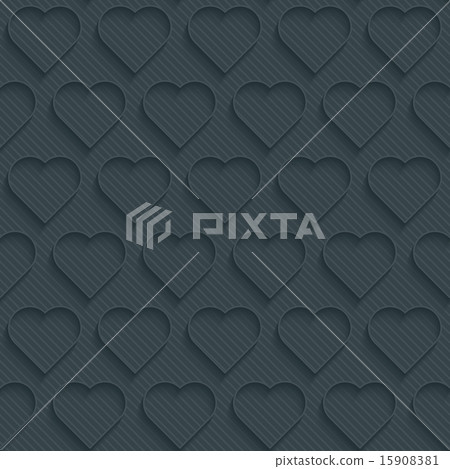 Dark perforated paper with outline extrude effect. 15908381