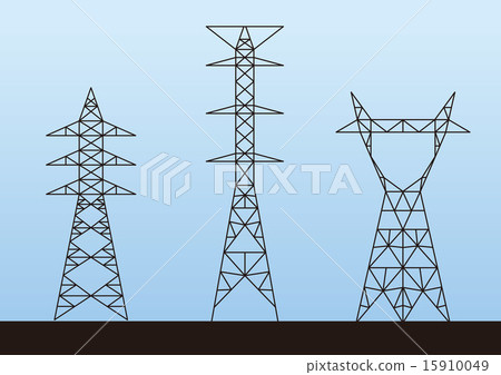 傳輸塔例證 15910049