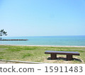 Blue sky and the Sea of Japan 15911483
