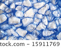 Blue ice texture 15911769