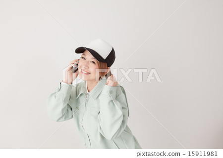 fist pump, work clothes, person 15911981
