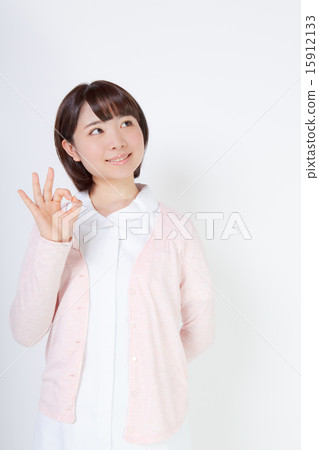 Take OK sign Nurse look out Take OK sign Nurse look out 15912133