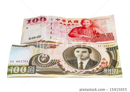 Bills of Korea and Taiwan 15915055