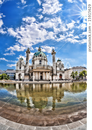 St. Charles's Church in Vienna, Austria St. Charles's Church in Vienna, Austria 15915629