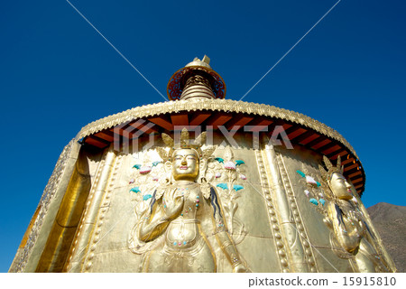 Tibetan Gilded Goddess Tibetan Gilded Goddess 15915810