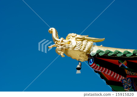 Tibetan Pagoda Dragon Tibetan Pagoda Dragon 15915820