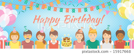 Kids Birthday Party Background Kids Birthday Party Background 15917668