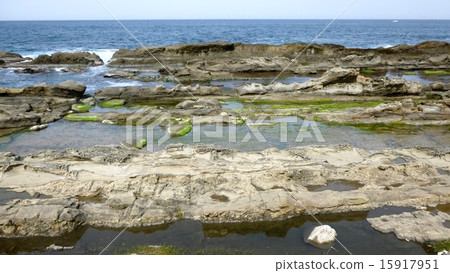 Laundry rock of Benkei on the Echizen coast 15917951