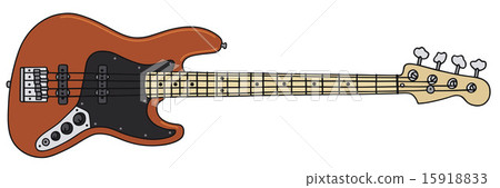 Electric bass guitar Electric bass guitar 15918833