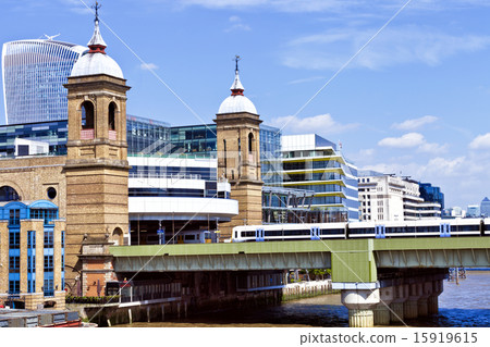 City of London train station entrance City of London train station entrance 15919615